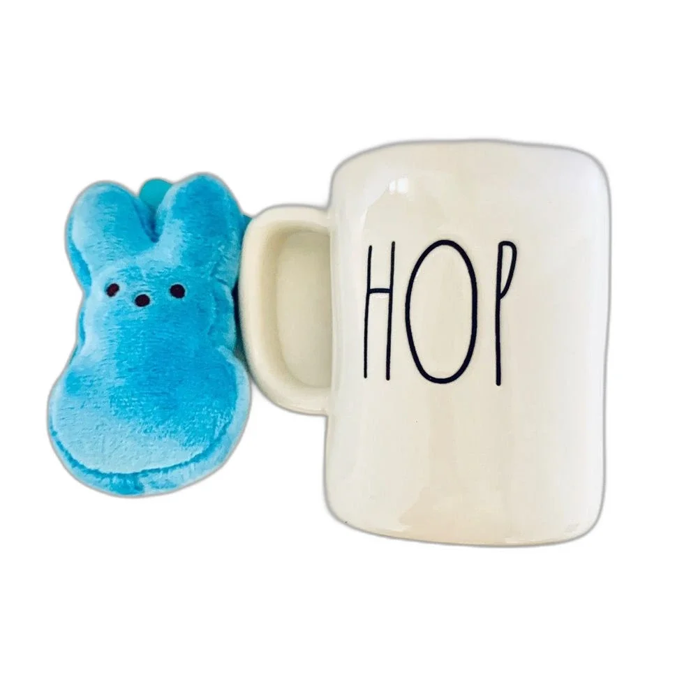 Rae Dunn Hip‎ Hop Easter Mug Pink Or Blue You Choose